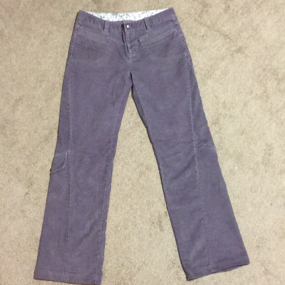 Athleta bootcut corduroy pants.